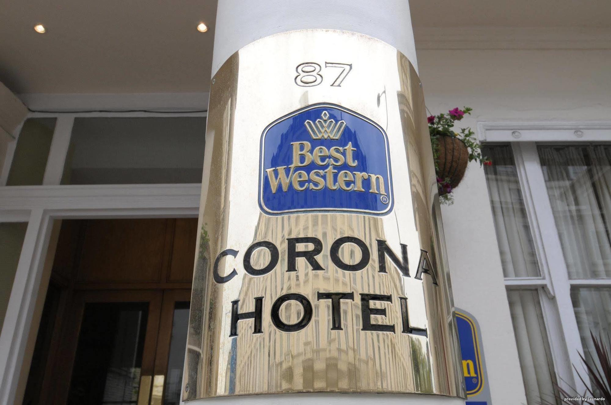 Best Western Corona Hotel London Eksteriør billede